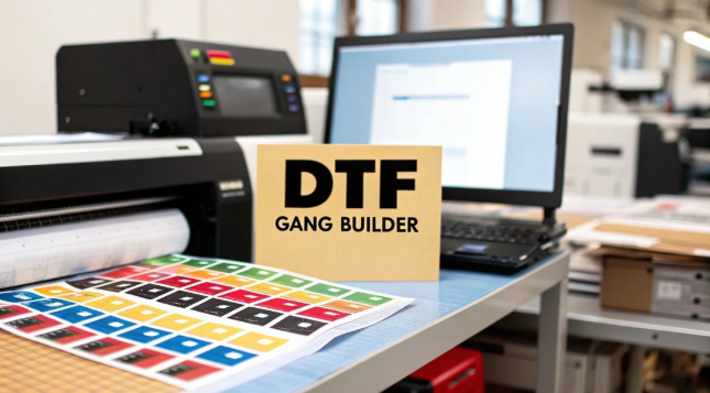 How a DTF Gangsheet Builder Helps Reduce Material Waste