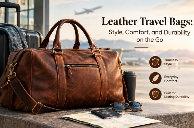 Leather Travel Bags: Style Comfort and Durability on the Go